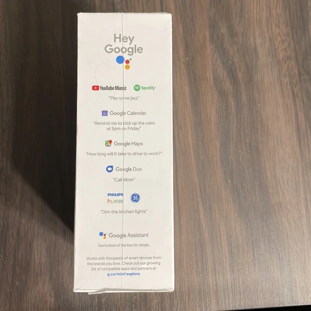 Google Nest Mini chalk speaker 2nd generation